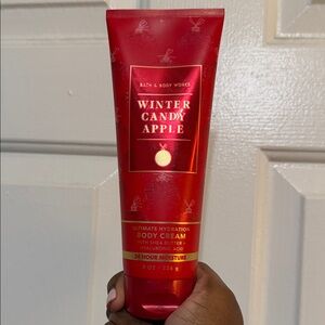 Bath & Body Works Winter Candy Apple Red Body Cream